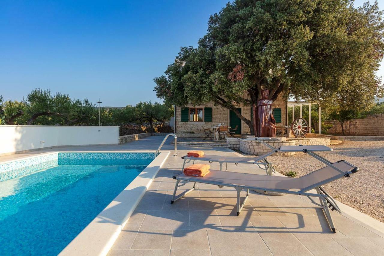 Villa Dubrava Tranquil Retreat Nestled In An Olive Grove For Serene Escapes Пучишча Екстериор снимка